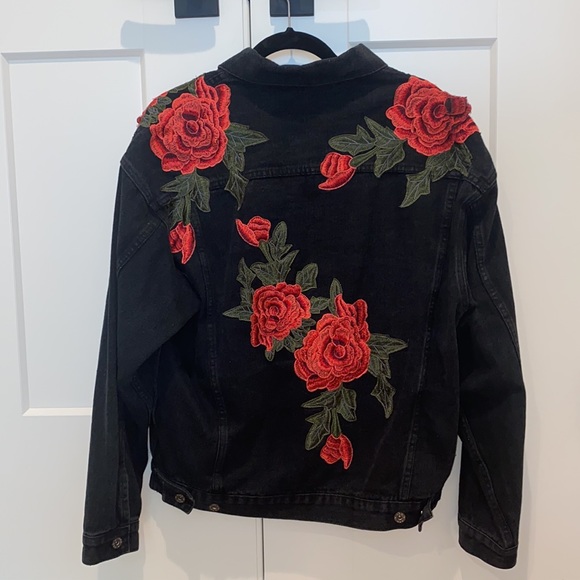 LF Carmar Embroidered Jean Jacket - Picture 4 of 10